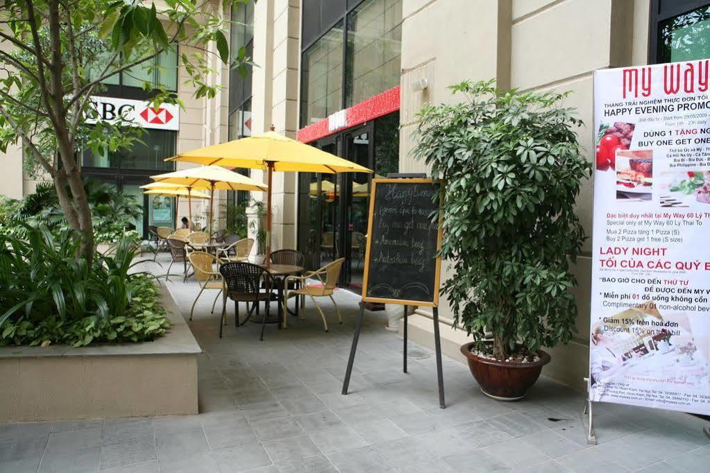 Pacific Place Serviced Apartment Hanoi Exterior foto